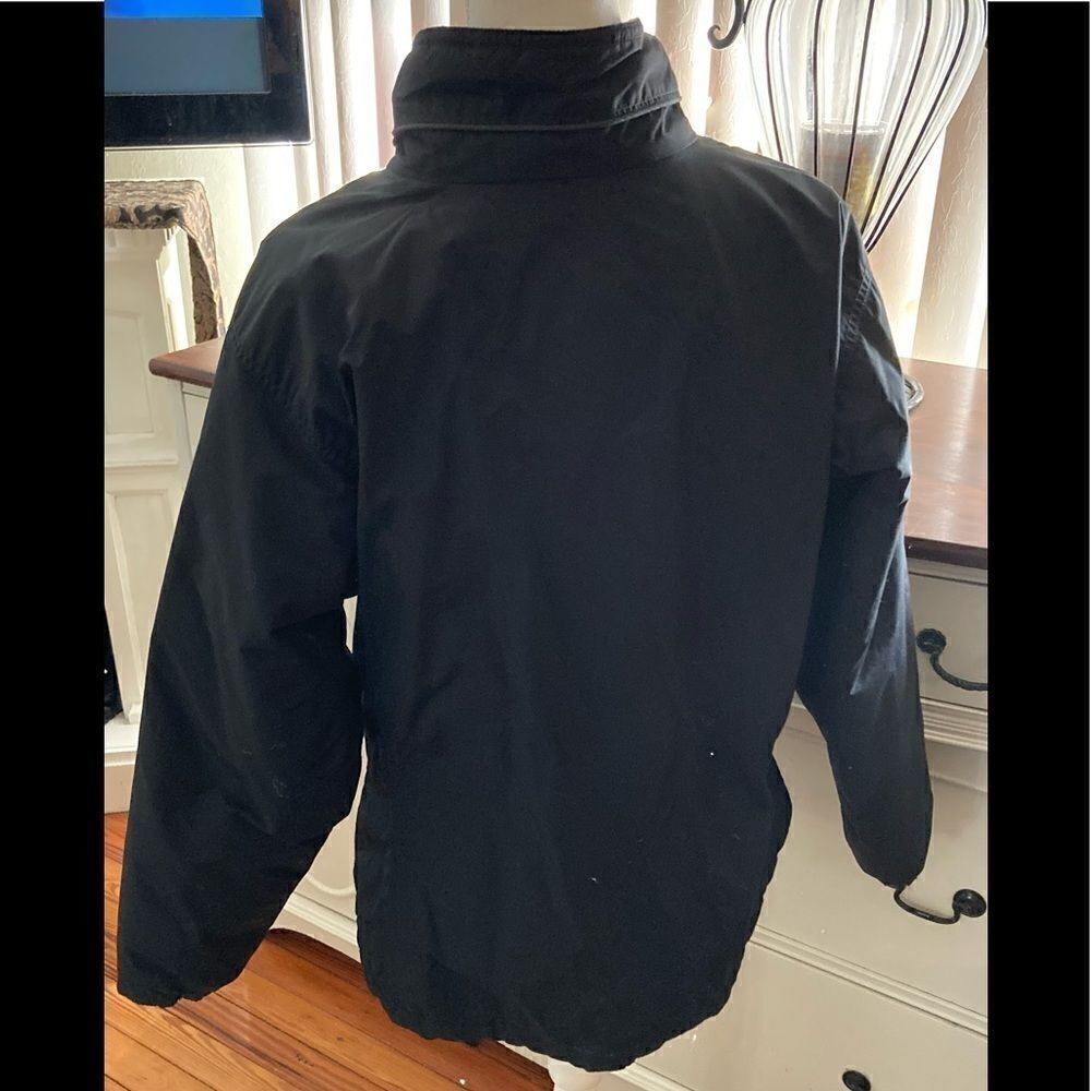 Columbia Navy Blue Windbreaker Jacket Full Zip Lightweight Outdoor Coat Large - Picture 7 of 9